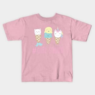 GIRLS SQUAD ICE CREAM TEE Kids T-Shirt